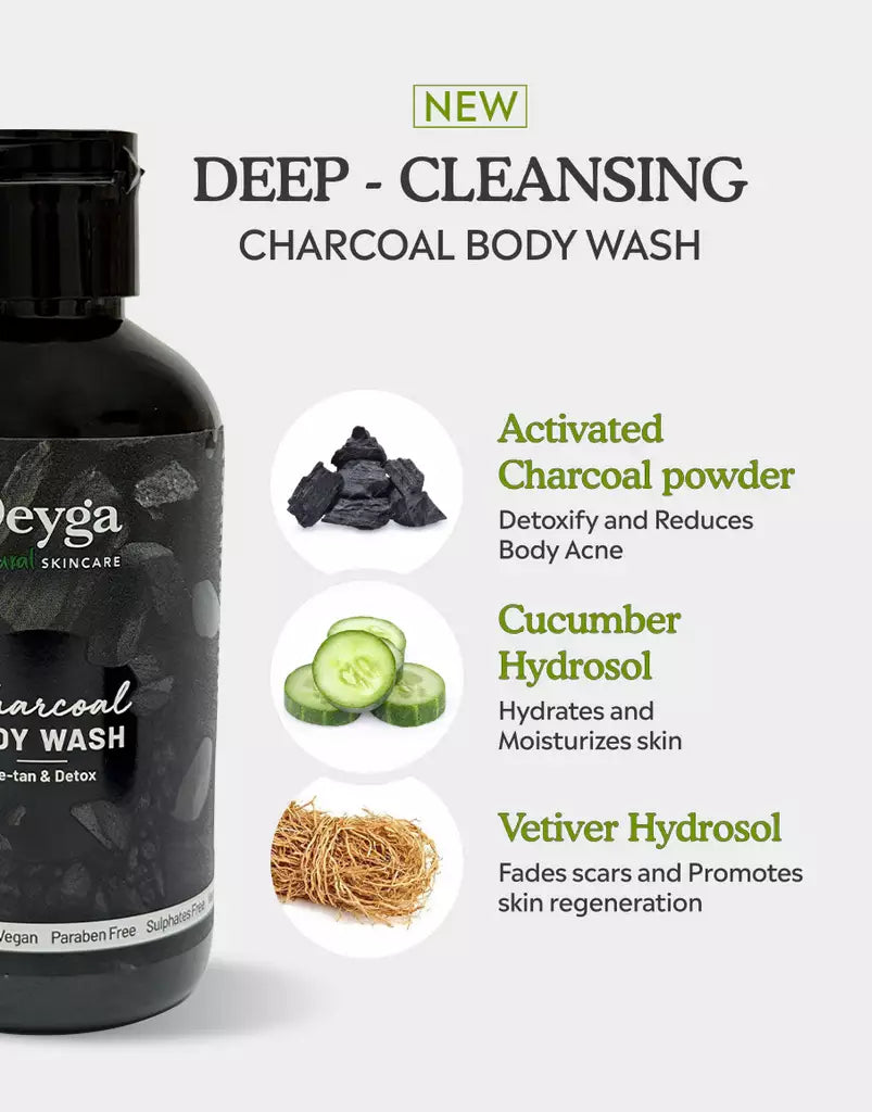 Charcoal Body Wash