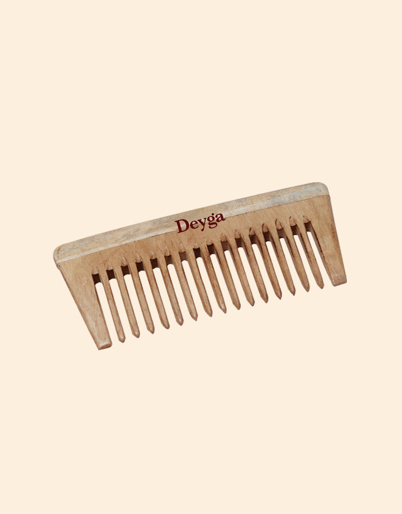 Wooden Comb - Medium